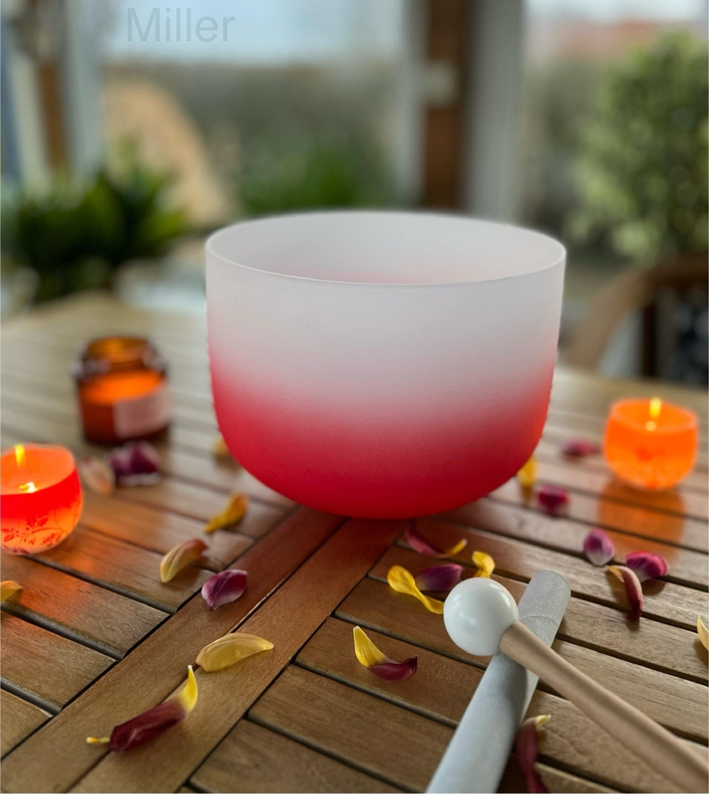 Kristall Klangschalen Bunt